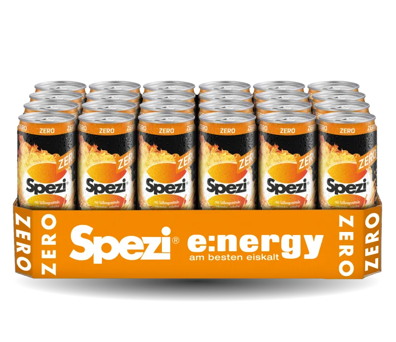 Spezi e:nergy ZERO Dosen Tray (24er Pack)