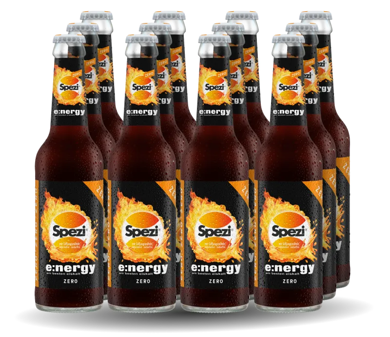 Spezi e:nergy ZERO Powertray (12 Flaschen)
